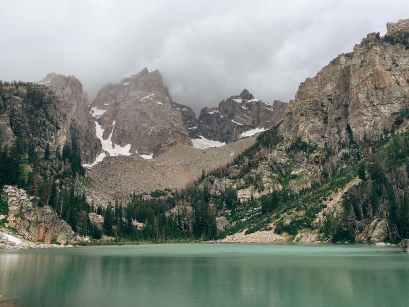 Delta Lake in Grand Teton National Park