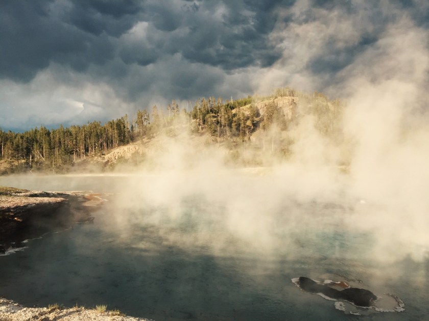 Excelsior Geyser in Yellowstone National Park