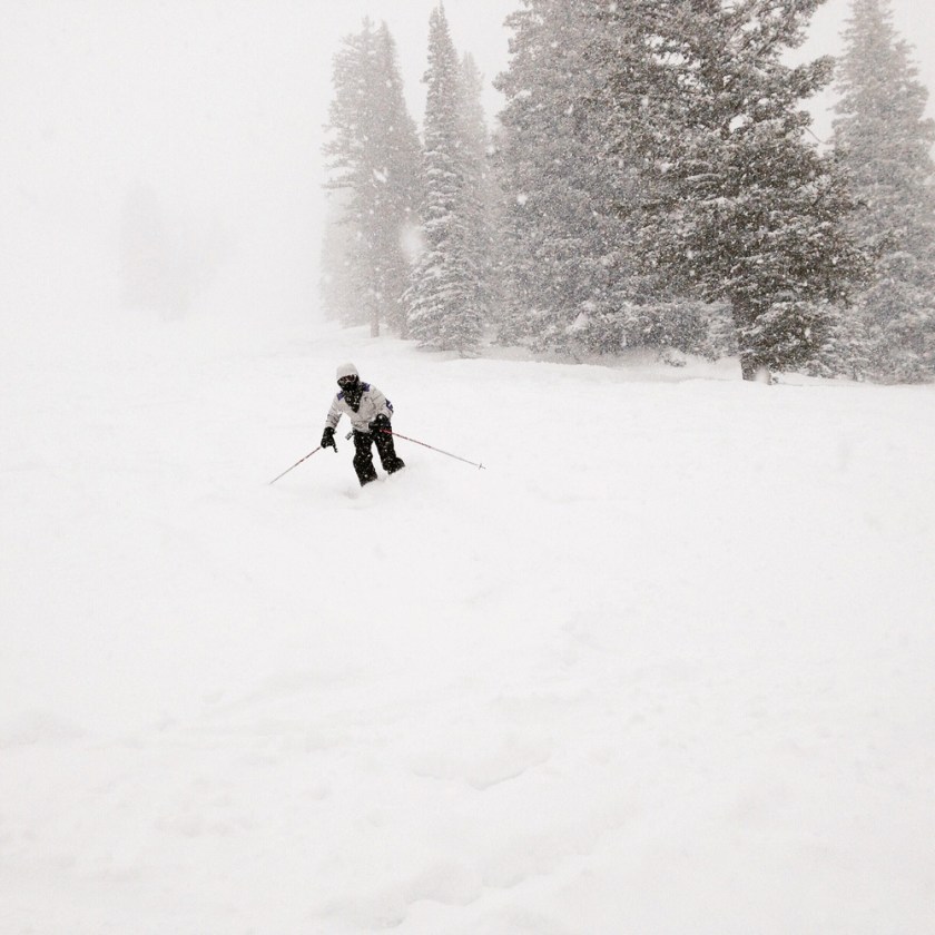 powder day at Grand Targhee