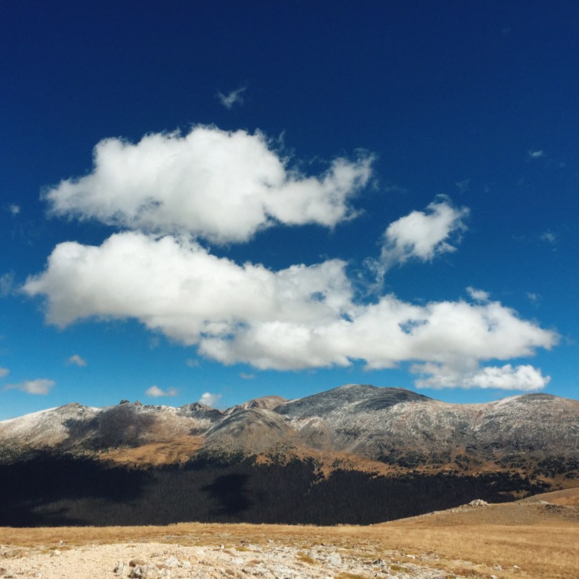 Mountains in Rocky Mountain National Park, Colorado