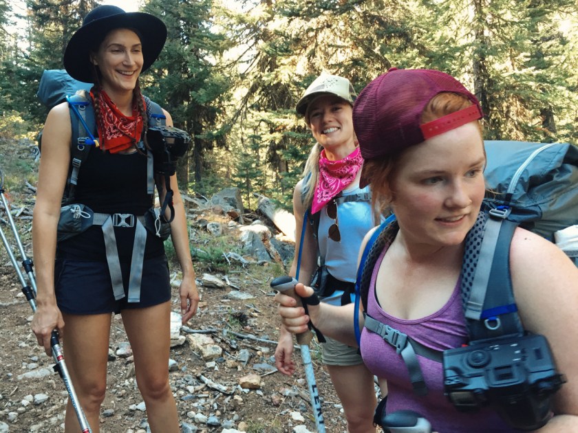 backpacking with women at the Wild Sage Summit 