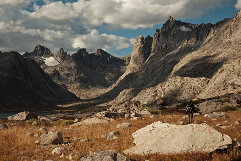 backpacking Titcomb Basin, Wind River Range, Wyoming